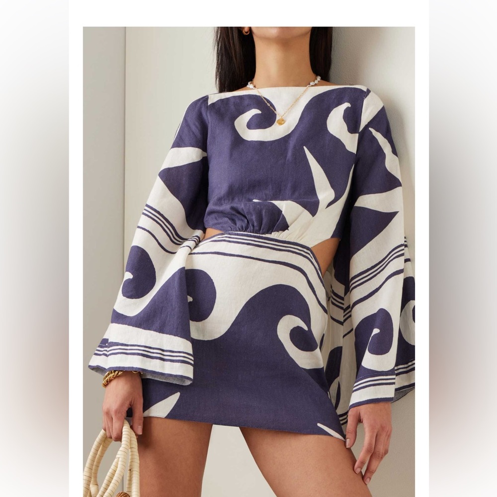 Johanna Ortiz - wave after wave 🌊 dress!